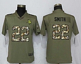 Women Nike Vikings 22 Harrison Smith Olive Camo Salute To Service Limited Jersey,baseball caps,new era cap wholesale,wholesale hats